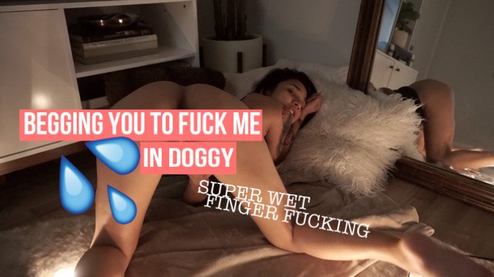 Poster for Avery Black - Manyvids Star - Begging You To Fuck Me | Doggy Fingering - Submissivesluts, Doggystyle, Allnatural (Эйвери Блэк Покорные Концы)