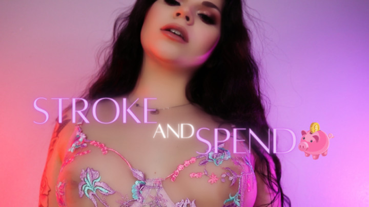 Poster for Manyvids Model - Goddess Adela Divine - Stroke And Spend - July 01, 2022 - Financial Domination, Jerk Off Instruction (Богиня Адела Божественная Инструкция По Дрочке)