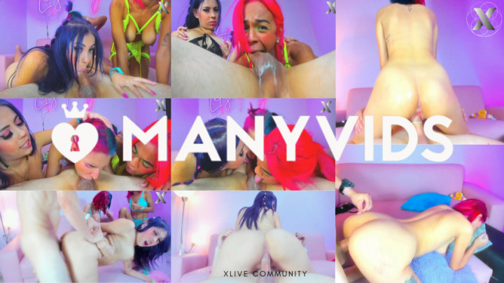 Poster for Manyvids Girl - Xlivestudio - Wow! Face And Pussy Fuck! Anal Creampie - Creampie, Fucking (Блядь,)