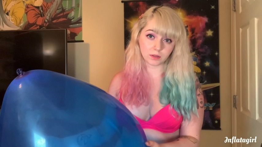 Poster for Inflatagirl Scolding Bf For Leaving His Balloons Out - Manyvids Star - Inflatagirl - Fetish, Balloons, Sfw (Воздушные Шары)