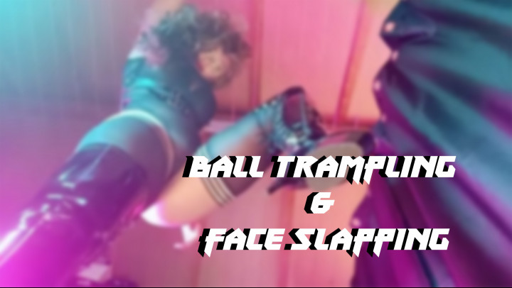 Poster for Mrs Sophie667 - Ball Trampling And Face Slapping - Manyvids Girl - Ballbusting, Pov, Face Slapping (Миссис Софи667 Пощёчина)