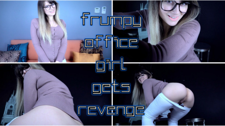 Poster for Ellie Idol - Manyvids Model - Frumpy Office Girl Gets Revenge - March 15, 2017 - Toilet Humiliation, Asshole Fetish (Элли Айдол Отверстие Задницы Фетиш)