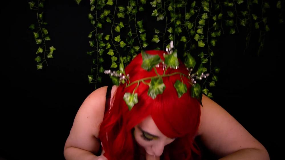 Poster for Manyvids Star - Kitty Leroux Poison Ivy Wraps Around Dc Cosplay - Kitty_Leroux - Bbw, Amateur