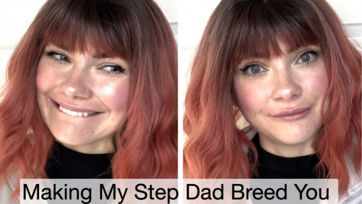 Poster for Making My Step Dad Breed You - Manyvids Star - Yourhikerbabe - Sfw, Imposed Bi, Family