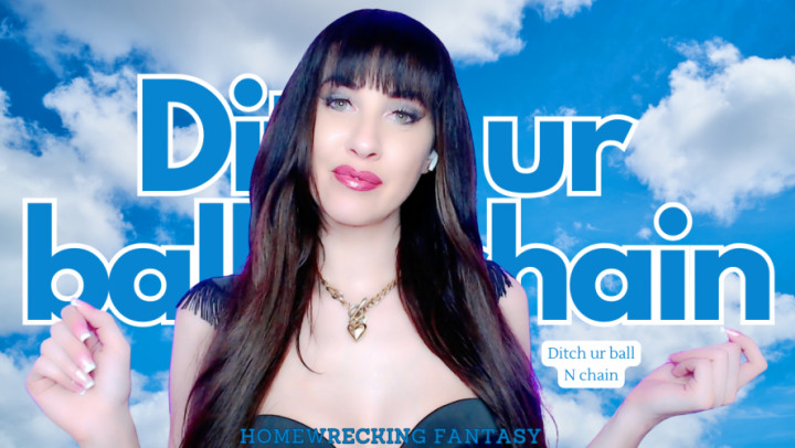 Poster for Ditch Ur Ball N Chain - Manyvids Star - Allforlucky - Goddess Worship, Obedience, Financial Domination (Финансовое Господство)