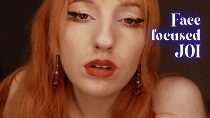 Poster for Face Focused Joi - Ellie Haze - Manyvids Model - Joi, Jerk Off Instruction (Элли Хейз Джой)