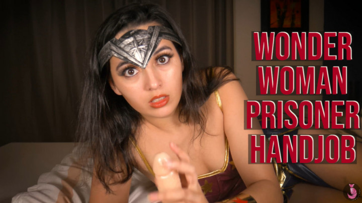 Poster for Wonder Woman Prisoner Handjob - Manyvids Star - Summer Fox - Comic Book Role Play, Dildos (Летняя Лиса Ролевая Игра По Комиксам)