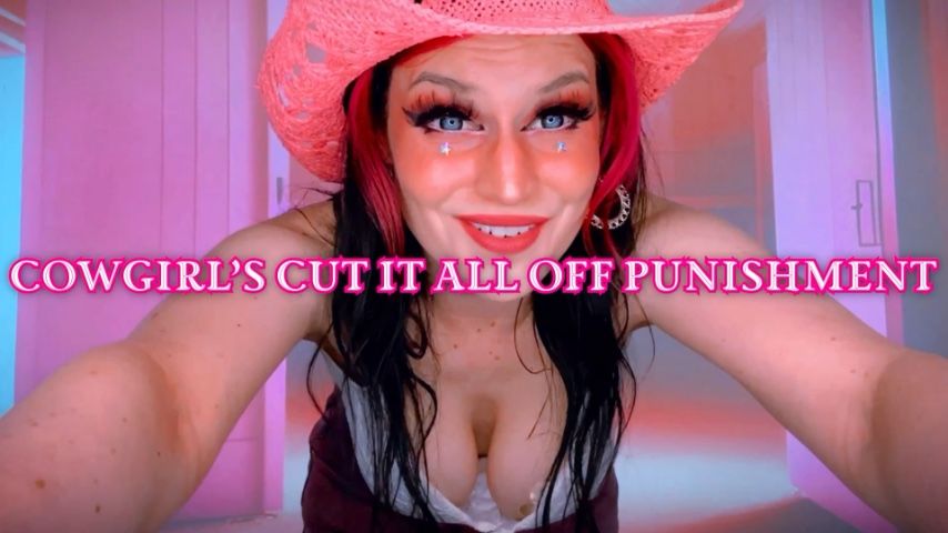 Poster for Starry Yume - Cowgirls Cut It All Off Punishment - Manyvids Star - Penectomy, Role Play, Collars / Leashes (Звездная Юмэ Пенэктомия)