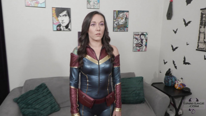 Poster for Manyvids Star - Sinnsage - Ms. Marvel-Less - Sinn Sage - Jan 31, 2023 - Mental Domination, Superheroines, Slave Training (Sensesage Обучение Рабов)