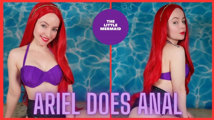 Poster for Thetinyfeettreat - Manyvids Model - Ariel'S Tentacle Play - Sucking, Fucking, Feet, And Anal - May 25, 2023 - Cosplay, Redhead (Косплей)