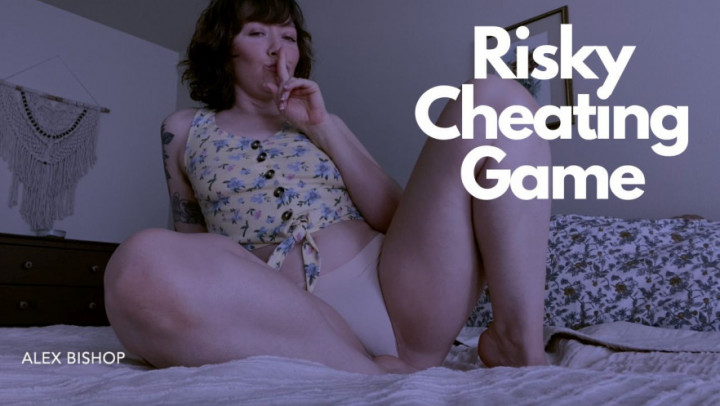 Poster for Risky Cheating Game - July 01, 2023 - Alex Bishop - Manyvids Model - Games, Cheating (Алекс Бишоп Игры)