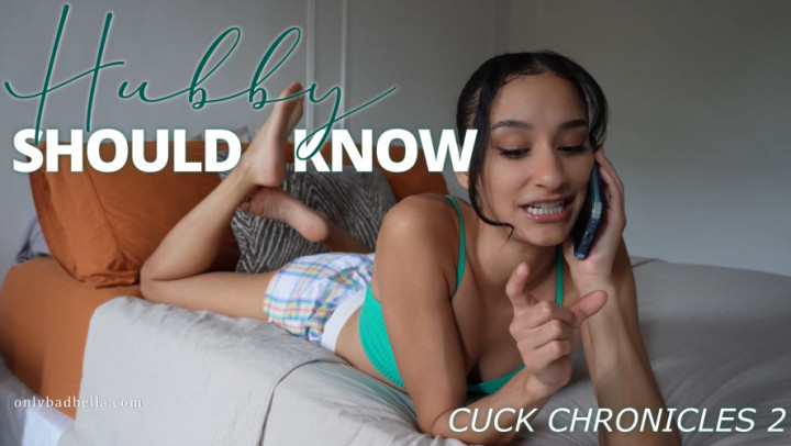 Poster for Manyvids Girl - Hubby Should Know: Cuck Chronicles - Jul 21, 2023 - Bad Bella - Cheating Wife, Humiliation, Foot Fetish (Плохая Белла Жена-Изменщица)