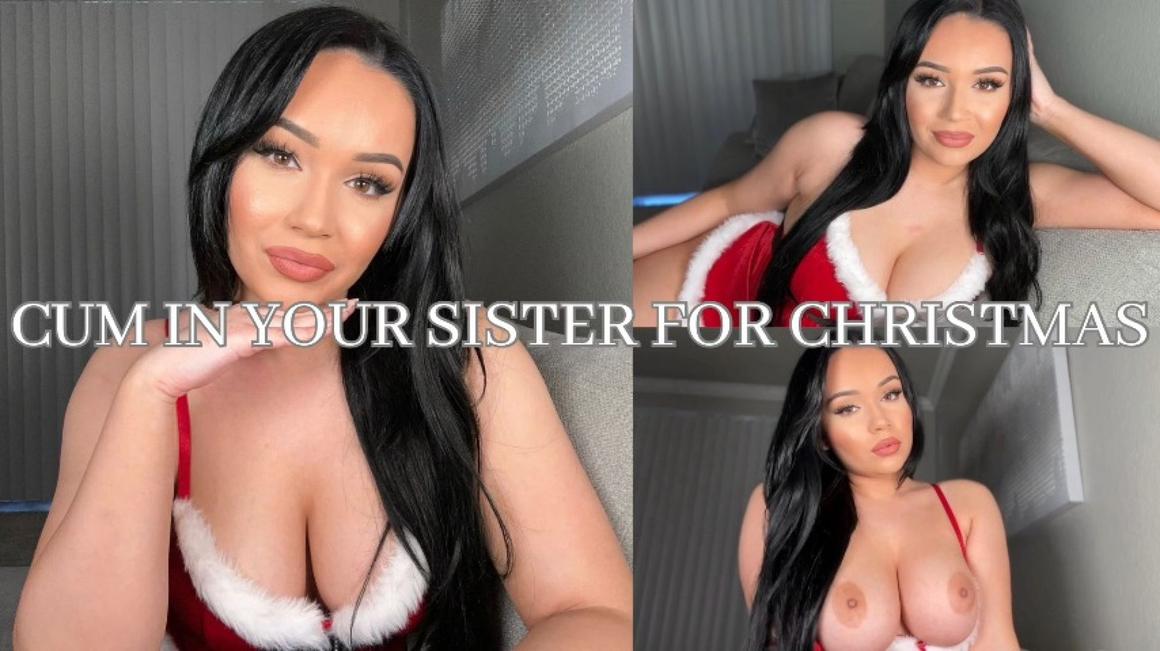 Poster for Cum In Your Sister For Christmas - Manyvids Girl - Mia Jocelyn - Virtual Sex, Kink, Taboo (Миа Джослин Табу)