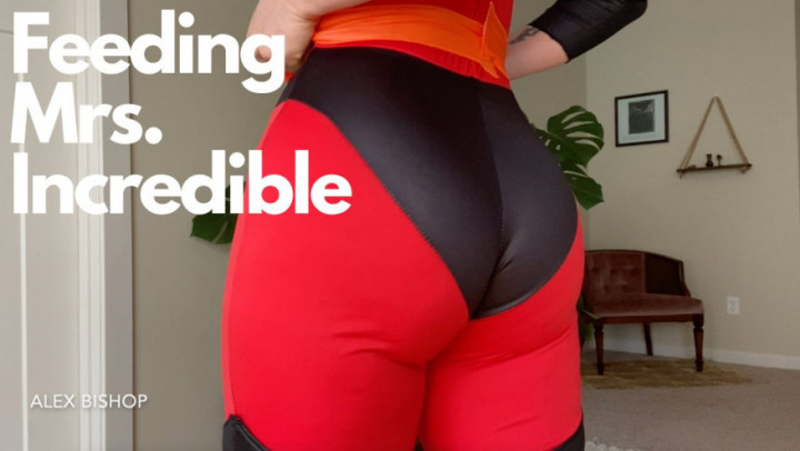 Poster for Alex Bishop - Manyvids Star - Feeding Mrs. Incredible - June 10, 2023 - Curvy, Feeder/Feedee, Cosplay (Алекс Бишоп Изогнутый)