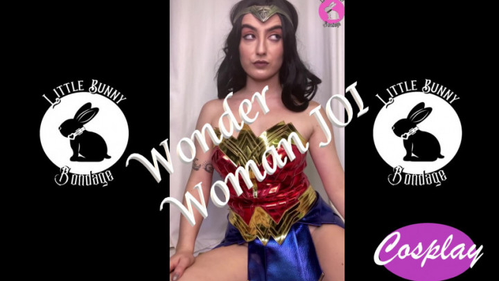 Poster for Manyvids Model - Littlebunnyb - Wonder Woman'S First Joi - Dec 25, 2021 - Cosplay, Joi (Косплей)