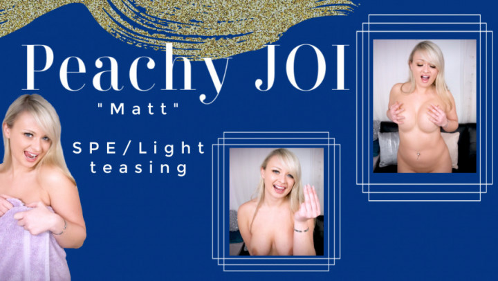 Poster for Manyvids Girl - Peachyskye - Personalised Joi With Spe/Teasing - Small Penis Encouragement, Friends (Поощрение Маленького Пениса)