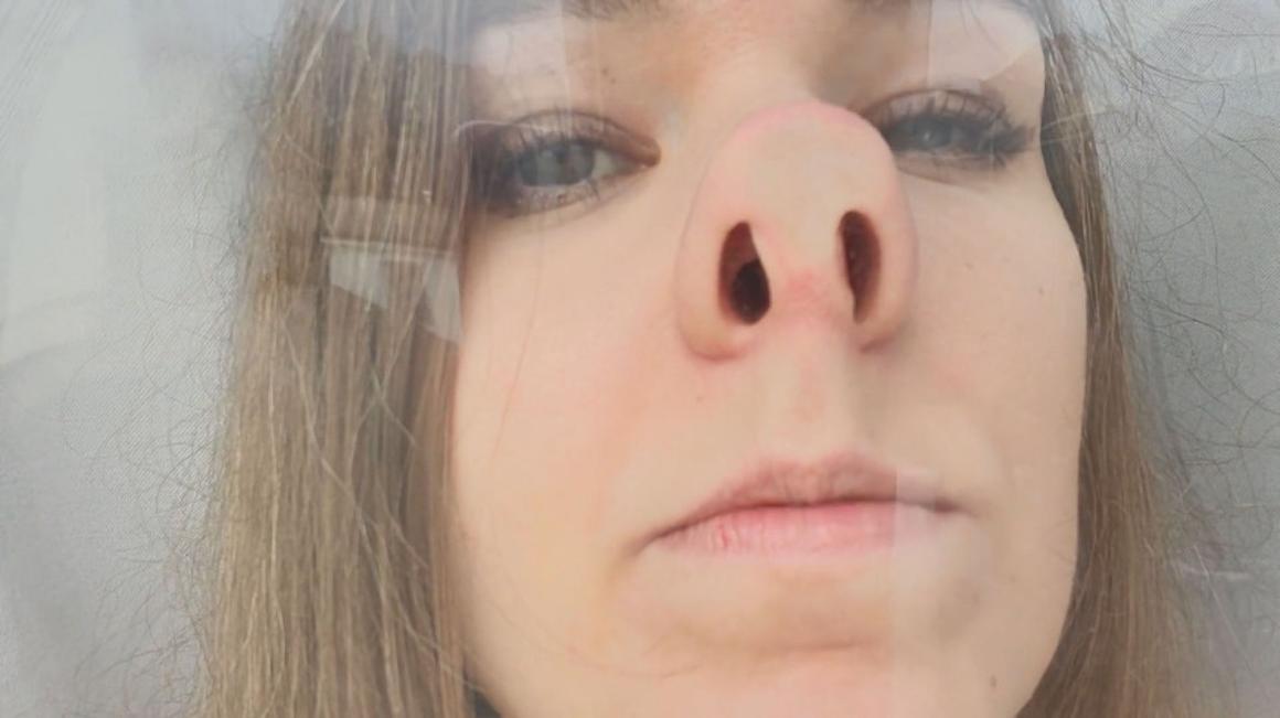 Poster for Manyvids Model - Goddess Vanessa - Nose, Lips Against Glass & Silly Faces - Nose Fetish, Nose Pinching (Богиня Ванесса Щипание Носа)