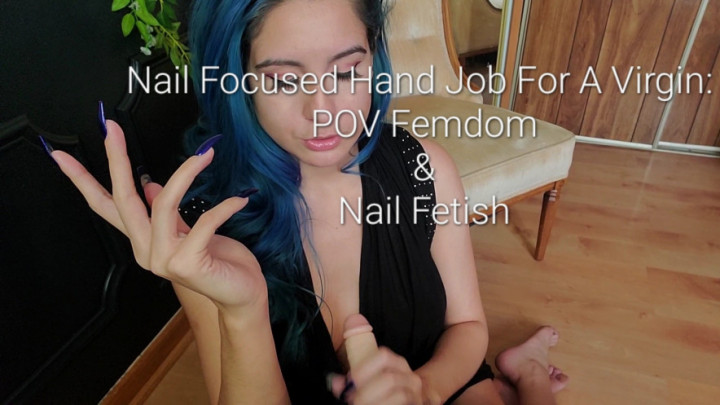 Poster for Freya Reign - Manyvids Girl - Nail Focused Hand Job For A Virgin: Pov - Fingernailfetish, Handfetish, Femdompov (Фрея Рейн Фетиш Ногтей)