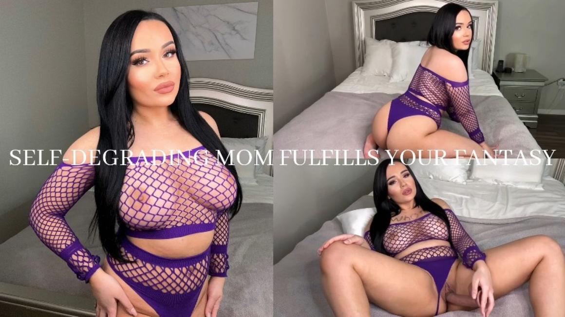 Poster for Manyvids Model - Mia Jocelyn - Self-Degrading Mom Fulfills Your Fantasy - Kink, Pov (Миа Джослин)