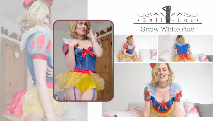 Poster for Manyvids Model - Snow White Rides - February 24, 2021 - Bellelou - British, Costume (Британия)