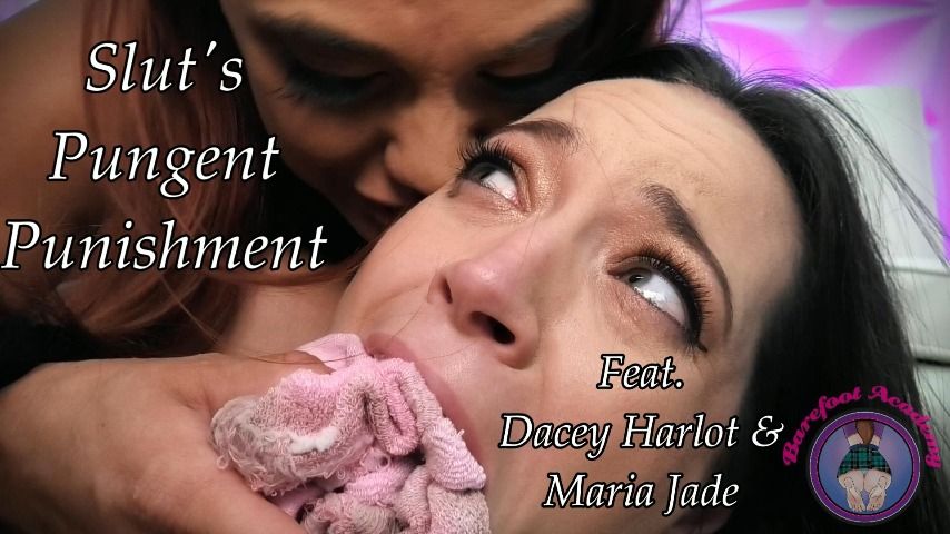 Poster for Barefootacademy - Manyvids Star - Slut'S Pungent Punishment Mov - September 11, 2022 - Foot Domination, Foot Smother (Доминирование Ног)