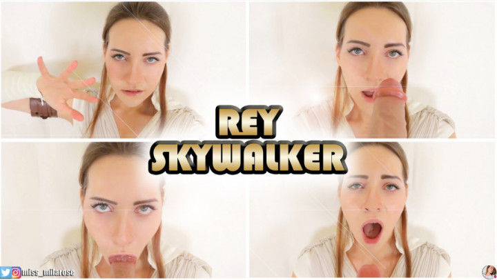 Poster for Rey Skywalker Deepthroats Your Cock - Manyvids Model - Missmilarose - Star Wars, Deepthroat (Глубокая Глотка)