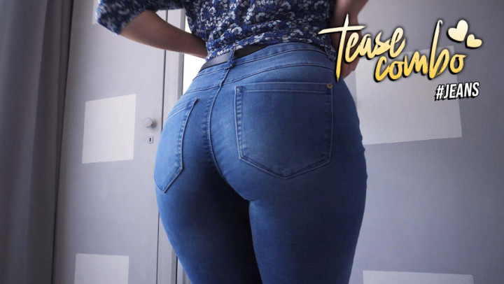 Poster for Asian Teen In Blue Jeans Ass Worship Tease - Manyvids Girl - Teasecombo - Jeans Fetish, Ass Fetish (Джинсовый Фетиш)