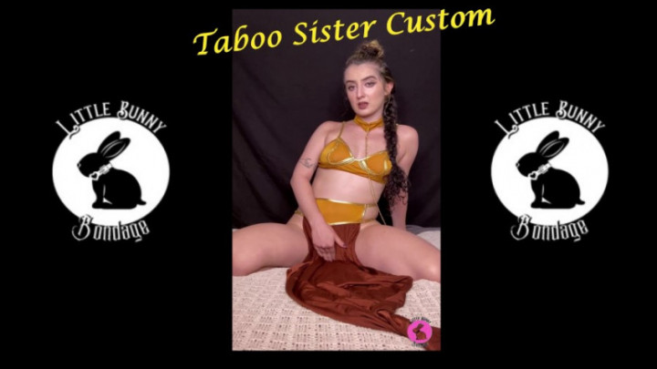 Poster for Manyvids Star - Littlebunnyb - Taboo Sister Custom As Leia - Aug 3, 2021 - Cosplaying, Pov (Косплей)