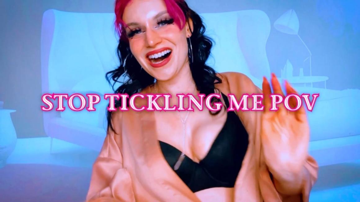 Poster for Stop Tickling Me Pov - Manyvids Star - Starry Yume - Tickle Armpits, Foot Tickling (Звездная Юмэ Щекотать Подмышки)