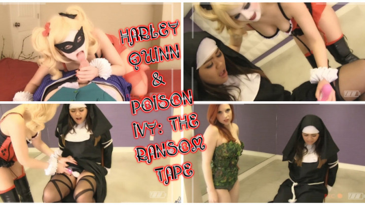 Poster for Manyvids Girl - Ellie Idol - Harley & Poison Ivy: The Ransom Tape - January 14, 2018 - Cosplay, Supervillain (Элли Айдол Косплей)