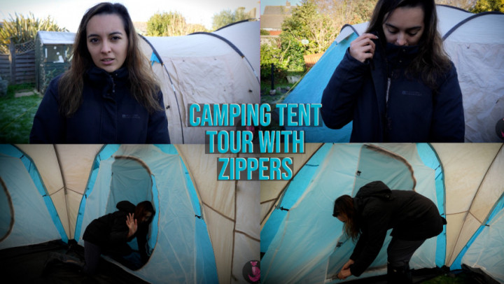 Poster for Summer Fox - Camping Tent Tour With Zippers - Manyvids Model - Kink, Solo Female, Camping (Летняя Лиса Только Женщины)