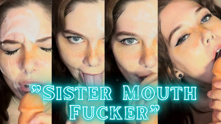 Poster for Ellie Skyes - Sister Mouth- Fucker - Feb 18, 2023 - Manyvids Girl - Brat Girls, Kink, Family (Элли Скайс Семья)