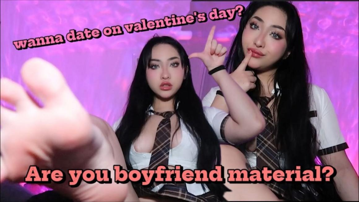 Poster for Manyvids Model - Claudiahon - Are You Boyfriend Material - Brat Girls, Femdom Pov, Feet Joi (Клаудиахон Фемдом Pov)