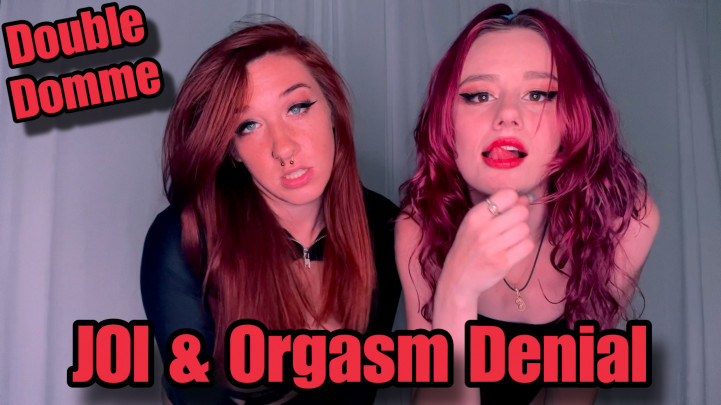 Poster for Manyvids Model - Savannahxsiren - Redhead Double Domme Joi & Orgasm Denial - Edging, Jerkoffinstruction