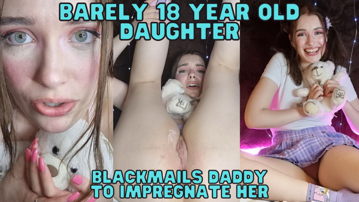 Poster for Barely 18Yo Creampie Blackmails Daddy - May 20, 2022 - Manyvids Star - Wetschoolgirl - Family, Taboo (Табу)