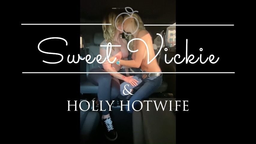 Poster for Manyvids Girl - Sweetvickie Two Hot Milfs In The Backseat - Sweetvickie - Car Sex, Pussy Eating, Hot Wives (Горячие Жёны)