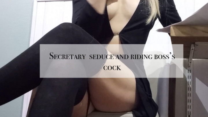 Poster for Manyvids Model - Secretary Role Play - Sweeetama - Dirtytalking, Secretary (Свитама)