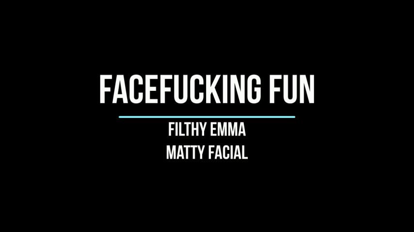 Poster for Mattyfacial - Manyvids Model - Mattyfacial Facefucking Filthy Emma - Blowjob, Deepthroat, Face Fucking (Минет)