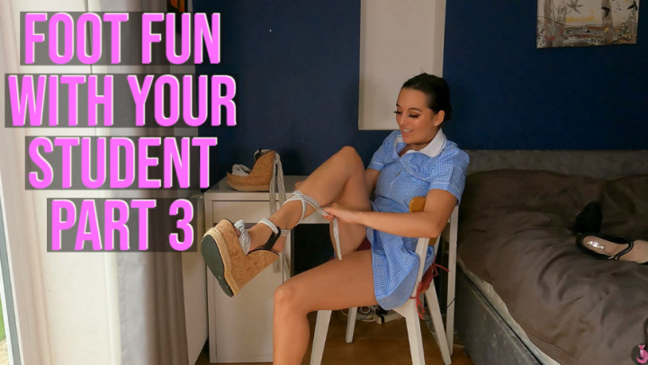 Poster for Foot Fun With Your Student Part 3 - Summer Fox - Manyvids Girl - Solo Female, Missionary (Летняя Лиса Миссионер)