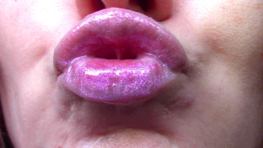 Poster for Shiny Gloss Lips Mesmer Kisses - Goddess Vanessa - Manyvids Model - Kissing, Lip Gloss, Lips (Богиня Ванесса Губы)