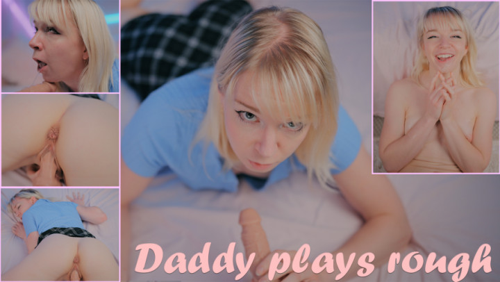 Poster for Dad Brutally Fucks  His New Toy - Manyvids Girl - Jolie Lyon - Family, Role Play, Dirty Talking (Джоли Лион Семья)