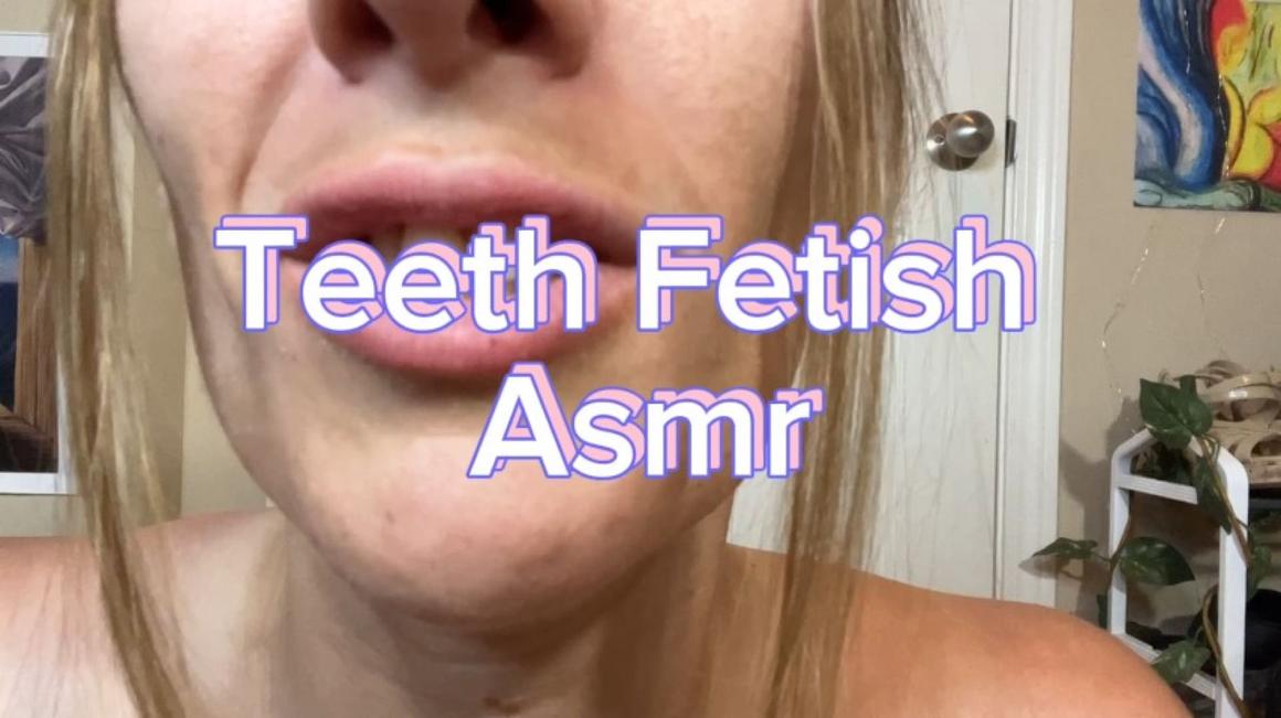 Poster for Victorialotus - Teeth Asmr Custom Part 3 - Jul 8, 2023 - Manyvids Star - Toothbrushing, Asmr (Викториялотос Зубная Щетка)