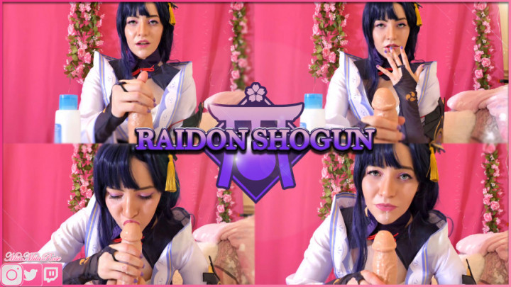 Poster for Manyvids Star - Raidon Shogun Milks Your Cock - Missmilarose - Cosplay, Handjobs (Рукоблудие)