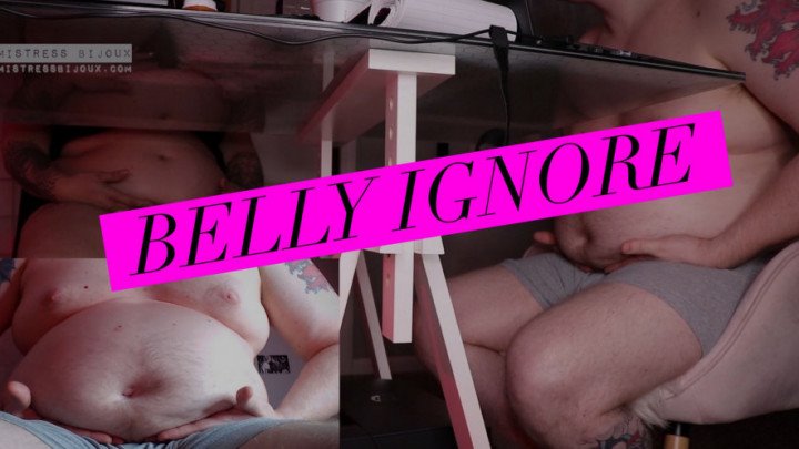 Poster for Mistressbijoux - Manyvids Star - Mistressbijoux Belly Ignore - Gaining Weight, Fat, Belly Fetish (Фетиш Живота)